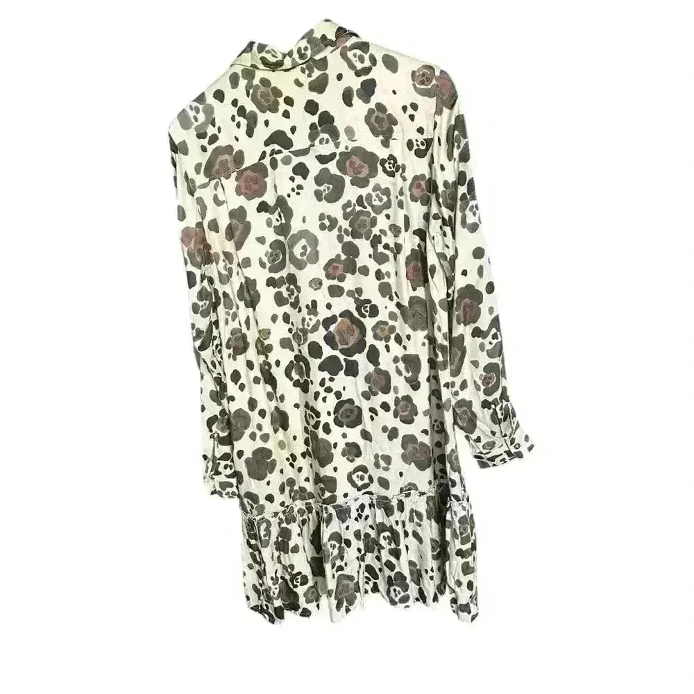 0039 Italy Marcia shirt dress S/M - Picture 5 of 11